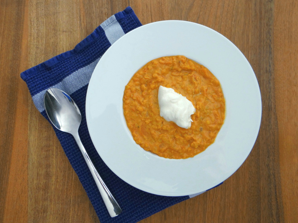Indische Linsensuppe