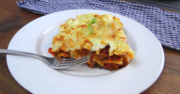 Gemüse-Lasagne